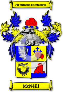 McNèill Family Crest Download (JPG) Legacy Series - 600 DPI