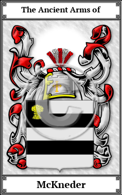 McKneder Family Crest Download (JPG)  Book Plated - 150 DPI