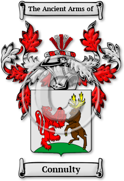 Connulty Family Crest Download (jpg) Legacy Series - 150 DPI