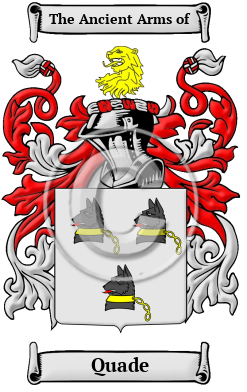 Quade Family Crest Download (JPG) Heritage Series - 600 DPI