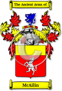 McAilin Family Crest Download (JPG) Legacy Series - 600 DPI