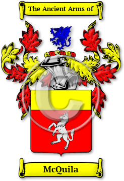 McQuila Family Crest Download (jpg) Legacy Series - 150 DPI
