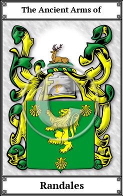 Randales Family Crest Download (JPG)  Book Plated - 150 DPI