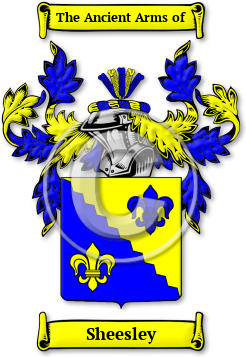 Sheesley Family Crest Download (jpg) Legacy Series - 150 DPI