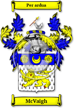 McVaigh Family Crest Download (JPG) Legacy Series - 600 DPI