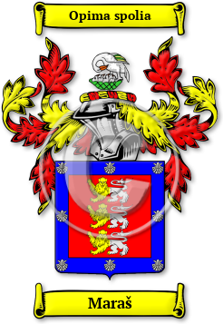 Maraš Family Crest Download (jpg) Legacy Series - 150 DPI