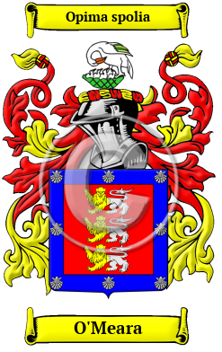 O'Meara Family Crest/Coat of Arms