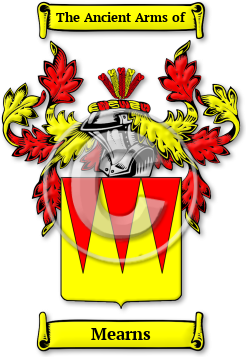Mearns Family Crest Download (jpg) Legacy Series - 150 DPI