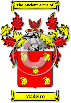 Madeiro Family Crest Download (jpg) Legacy Series - 150 DPI