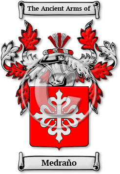 Medraño Family Crest Download (jpg) Legacy Series - 150 DPI