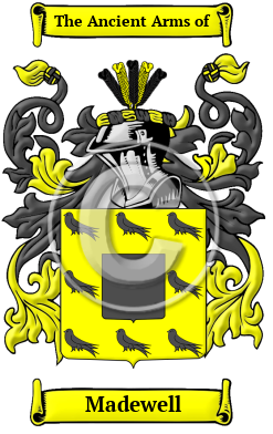 Madewell Family Crest/Coat of Arms