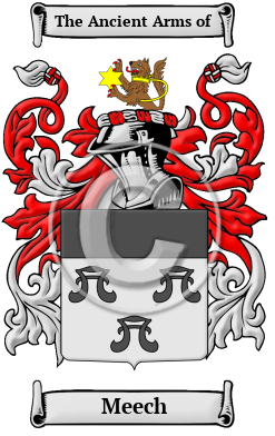 Meech Family Crest Download (JPG) Heritage Series - 600 DPI