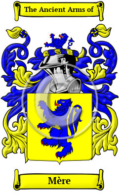 Mère Family Crest Download (JPG) Heritage Series - 300 DPI