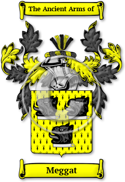 Meggat Family Crest Download (jpg) Legacy Series - 150 DPI