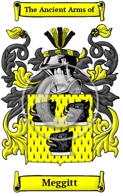 Meggitt Family Crest/Coat of Arms