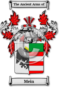 Mein Family Crest Download (jpg) Legacy Series - 150 DPI
