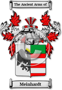 Meinhardt Family Crest Download (JPG) Legacy Series - 600 DPI