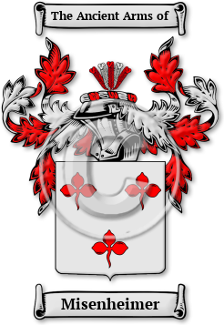 Misenheimer Family Crest Download (jpg) Legacy Series - 150 DPI