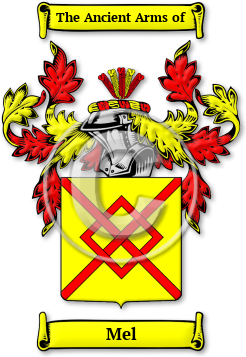 Mel Family Crest Download (jpg) Legacy Series - 150 DPI