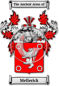 Mellerick Family Crest Download (jpg) Legacy Series - 150 DPI