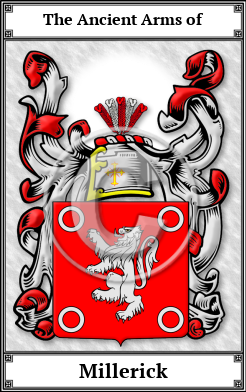 Millerick Family Crest Download (JPG)  Book Plated - 150 DPI