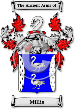 Millis Family Crest Download (JPG) Legacy Series - 600 DPI