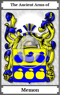 Memon Family Crest Download (JPG) Book Plated - 600 DPI