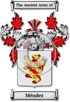Méndez Family Crest Download (jpg) Legacy Series - 150 DPI