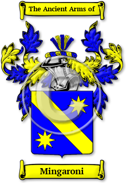 Mingaroni Family Crest Download (jpg) Legacy Series - 150 DPI