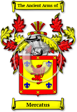 Mercatus Family Crest Download (jpg) Legacy Series - 150 DPI