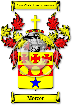 Mercer Family Crest Download (JPG) Legacy Series - 300 DPI