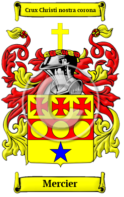 Mercier Family Crest Download (JPG) Heritage Series - 600 DPI