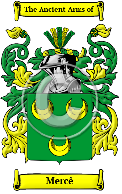 Mercê Family Crest Download (JPG) Heritage Series - 300 DPI