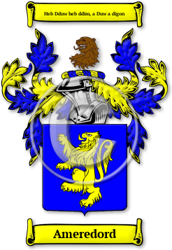 Ameredord Family Crest Download (JPG) Legacy Series - 600 DPI