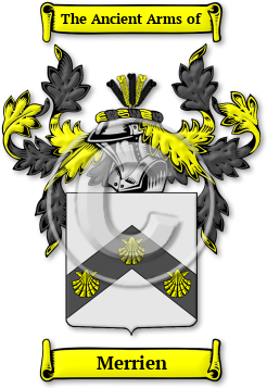 Merrien Family Crest Download (jpg) Legacy Series - 150 DPI