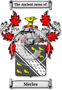 Merles Family Crest Download (jpg) Legacy Series - 150 DPI