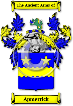 Apmerrick Family Crest Download (jpg) Legacy Series - 150 DPI