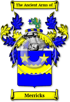 Merricks Family Crest Download (JPG) Legacy Series - 600 DPI