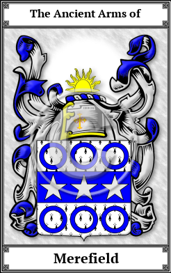 Merefield Family Crest Download (JPG)  Book Plated - 150 DPI