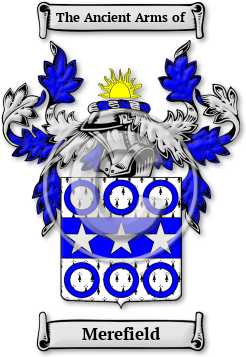 Merefield Family Crest Download (jpg) Legacy Series - 150 DPI