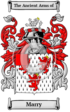 Marry Family Crest Download (JPG) Heritage Series - 600 DPI