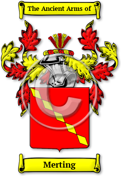 Merting Family Crest Download (JPG) Legacy Series - 600 DPI