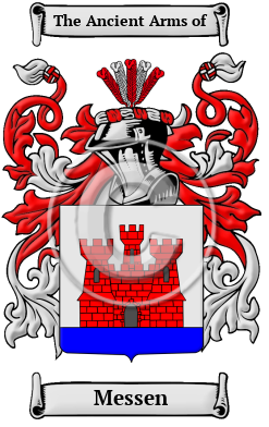 Messen Family Crest Download (JPG) Heritage Series - 600 DPI