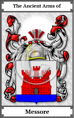 Messore Family Crest Download (JPG)  Book Plated - 150 DPI
