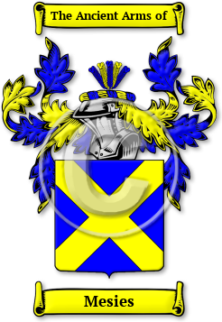 Mesies Family Crest Download (JPG) Legacy Series - 300 DPI