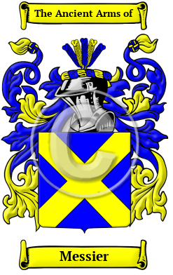 Messier Family Crest Download (JPG) Heritage Series - 600 DPI