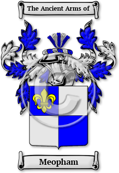 Meopham Family Crest Download (jpg) Legacy Series - 150 DPI
