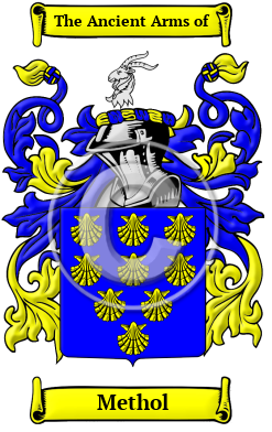 Methol Family Crest/Coat of Arms