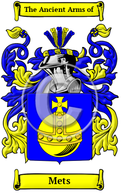 Mets Family Crest Download (JPG) Heritage Series - 600 DPI