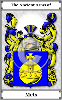 Mets Family Crest Download (JPG)  Book Plated - 150 DPI